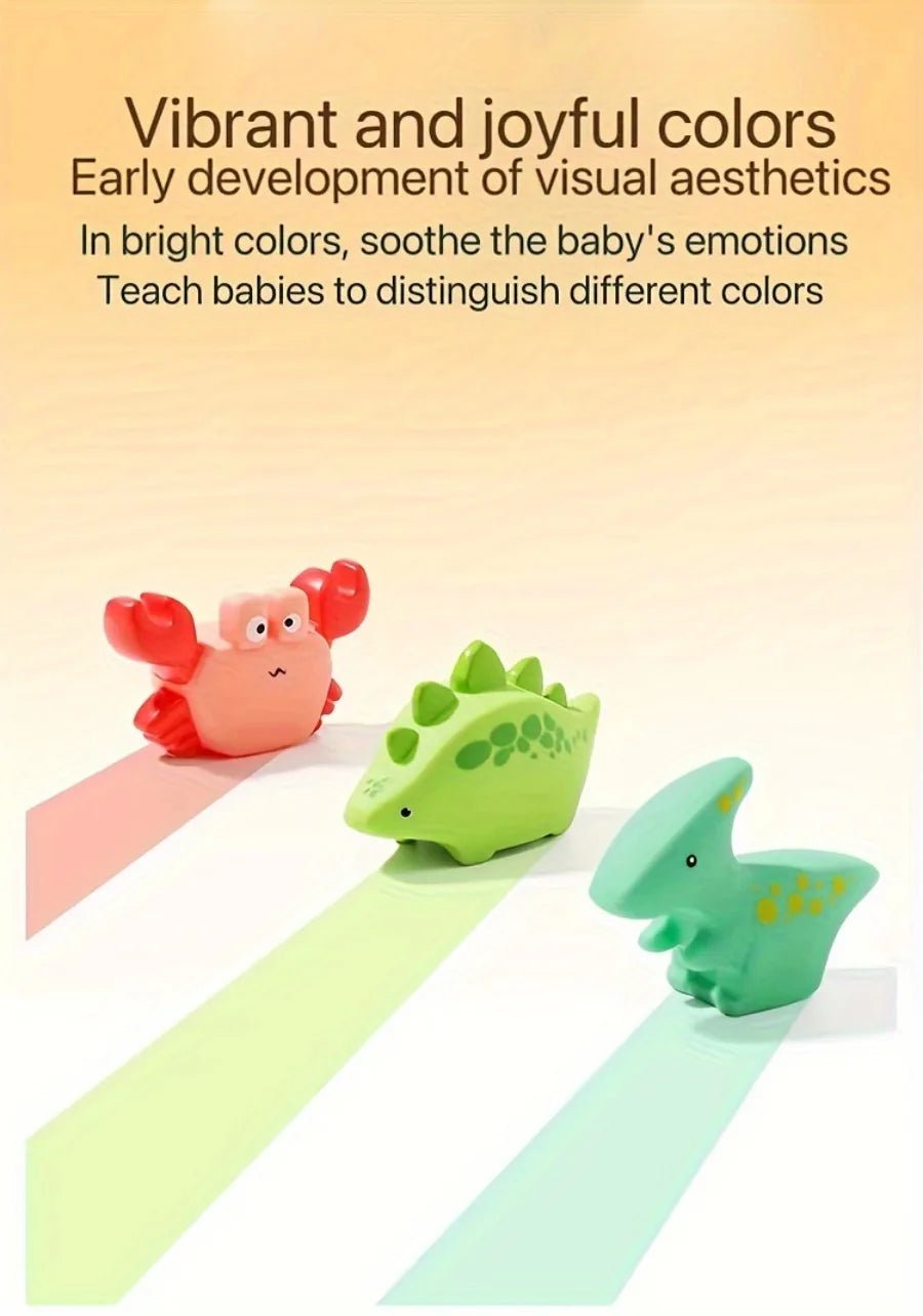Dinosaur Squirt Bath Toys – Soft Squeeze Water Toys - Onlytenbucks.com