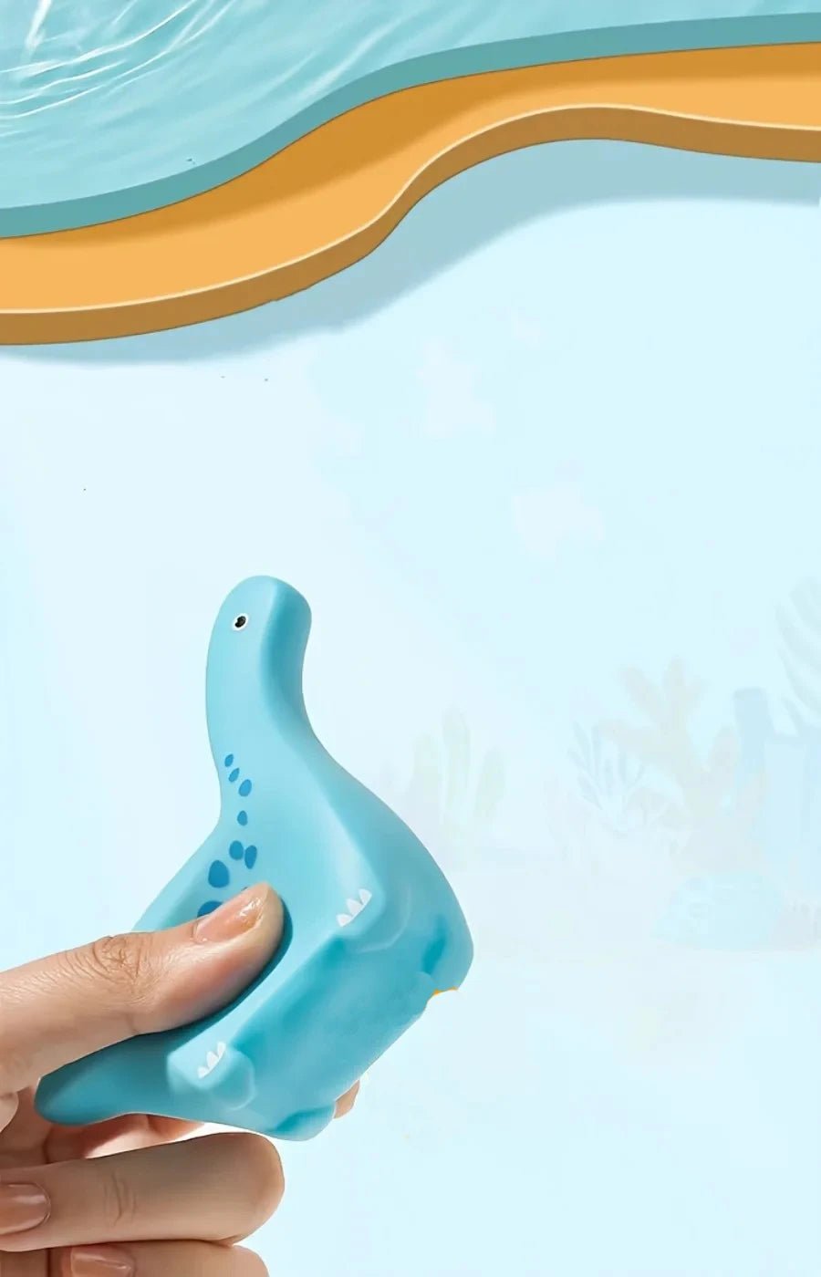 Dinosaur Squirt Bath Toys – Soft Squeeze Water Toys - Onlytenbucks.com