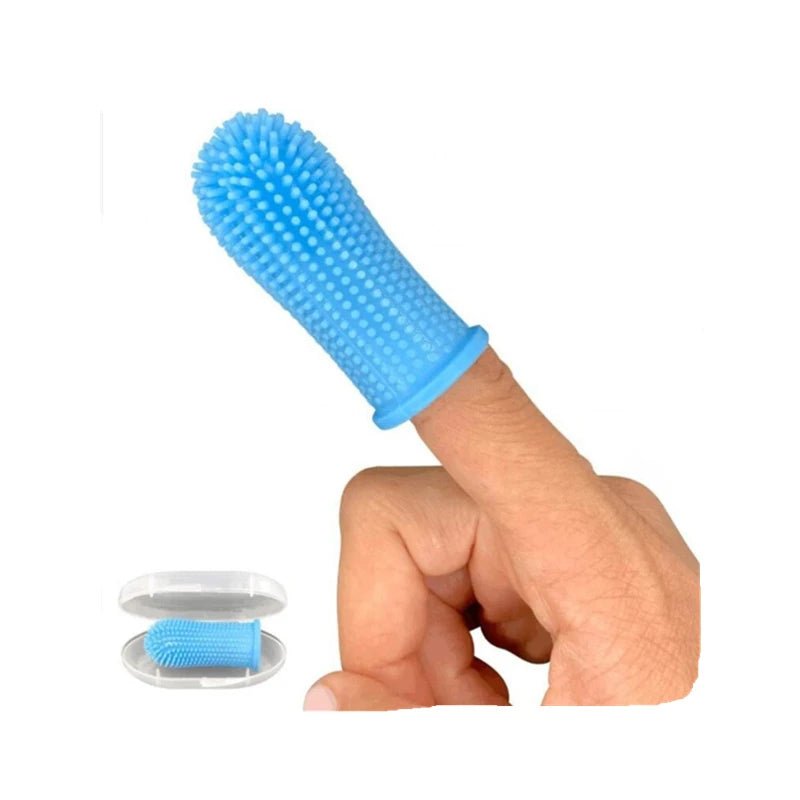Super Soft Pet Finger Toothbrush – Silicone Dental Care Brush - Onlytenbucks.com