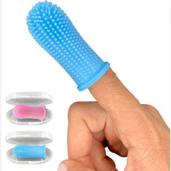 Super Soft Pet Finger Toothbrush – Silicone Dental Care Brush - Onlytenbucks.com