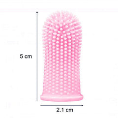 Super Soft Pet Finger Toothbrush – Silicone Dental Care Brush - Onlytenbucks.com