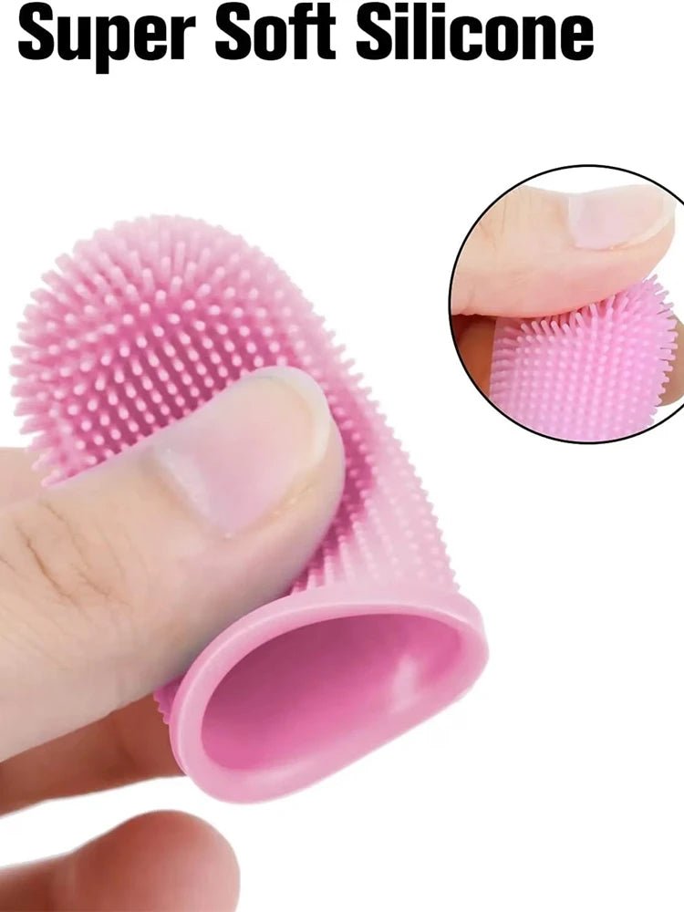 Super Soft Pet Finger Toothbrush – Silicone Dental Care Brush - Onlytenbucks.com