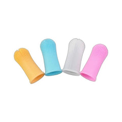 Super Soft Pet Finger Toothbrush – Silicone Dental Care Brush - Onlytenbucks.com