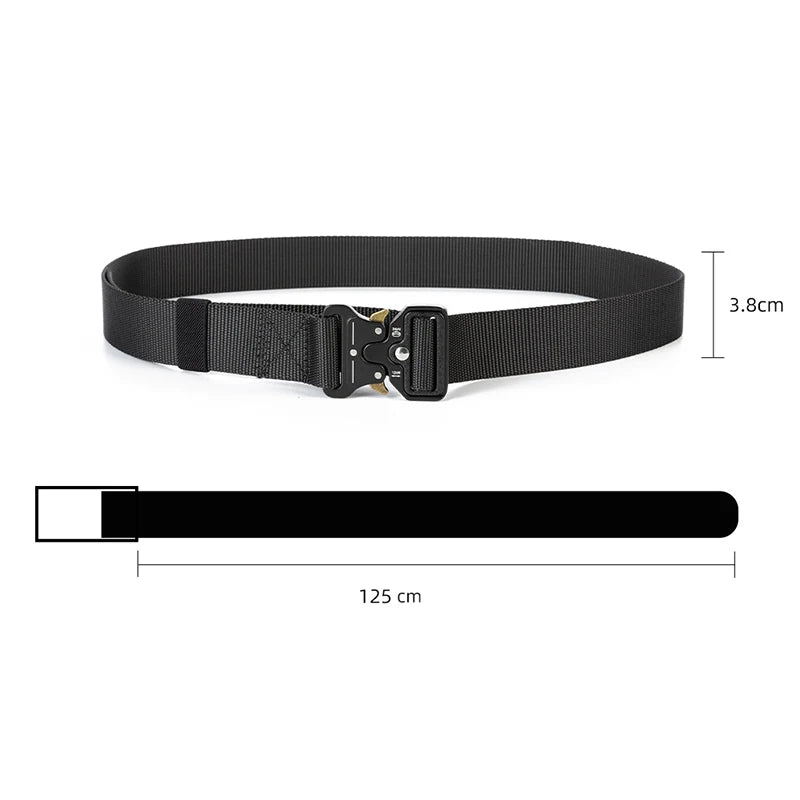 Tactical Quick - Release Military Nylon Belt – Adjustable Canvas Webbing for Men and Women - Onlytenbucks.com