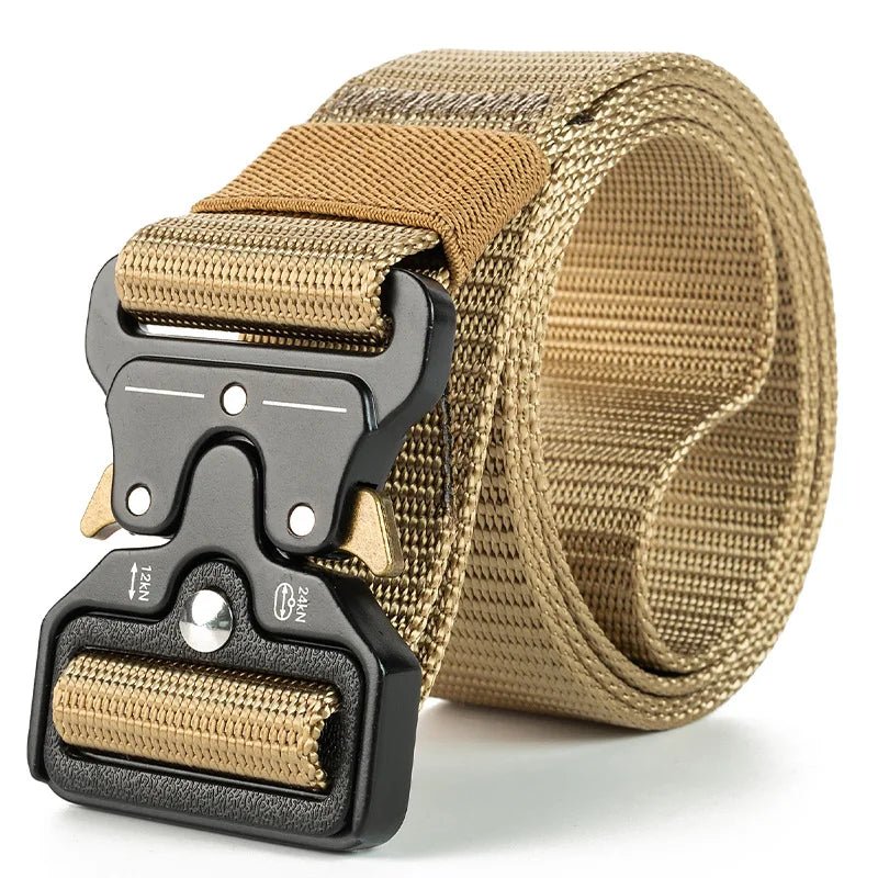 Tactical Quick - Release Military Nylon Belt – Adjustable Canvas Webbing - Onlytenbucks.com