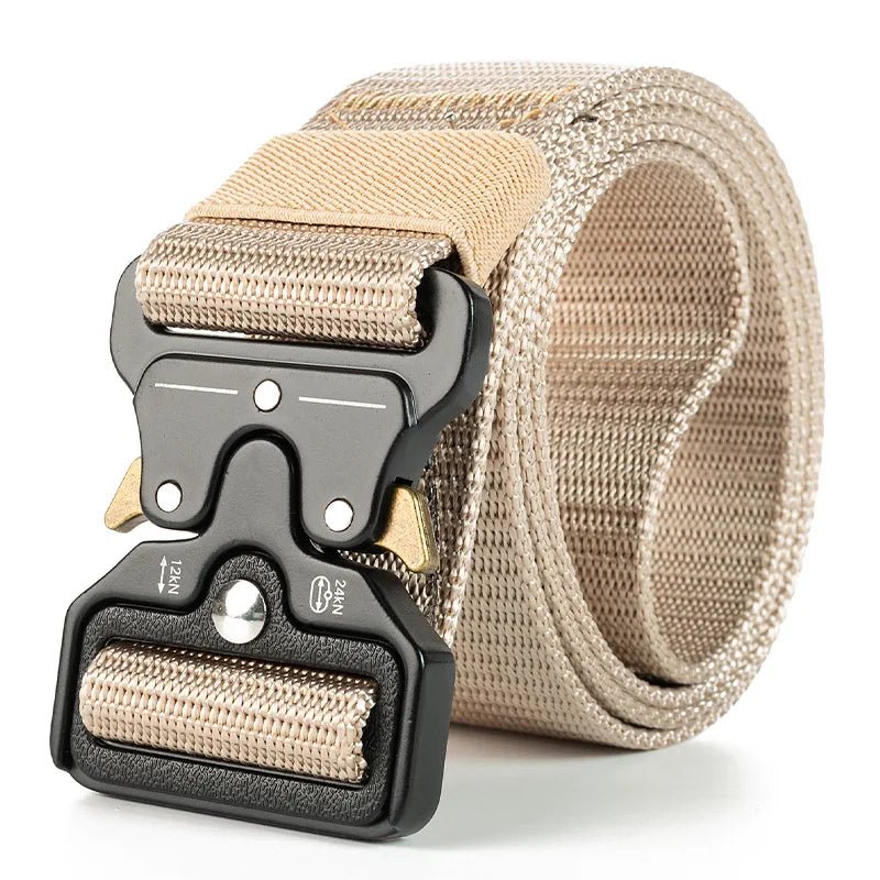 Tactical Quick - Release Military Nylon Belt – Adjustable Canvas Webbing - Onlytenbucks.com