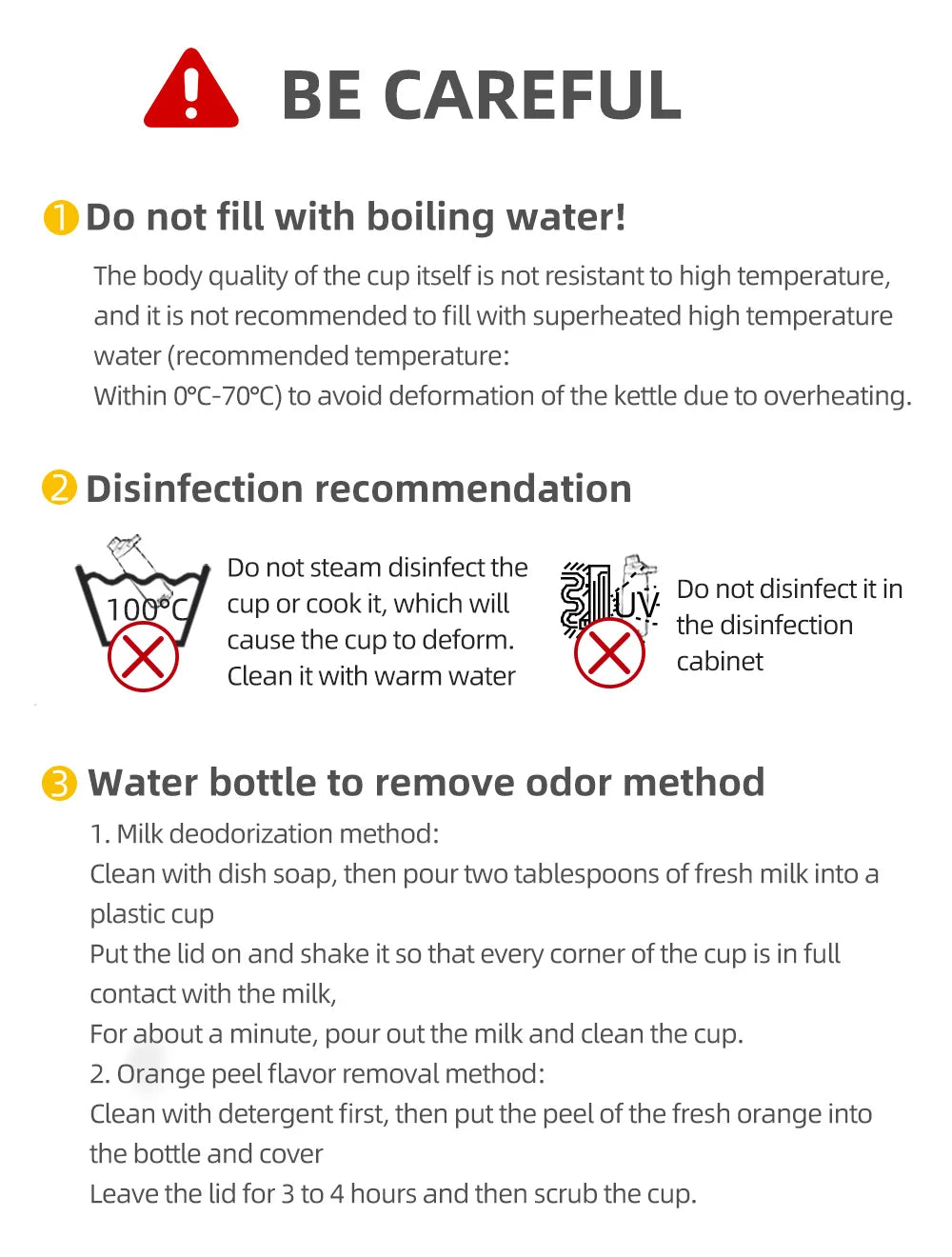 Bicycle Water Bottle – 620ml or 750ml Leak - Proof Sports Bottle - Onlytenbucks.com