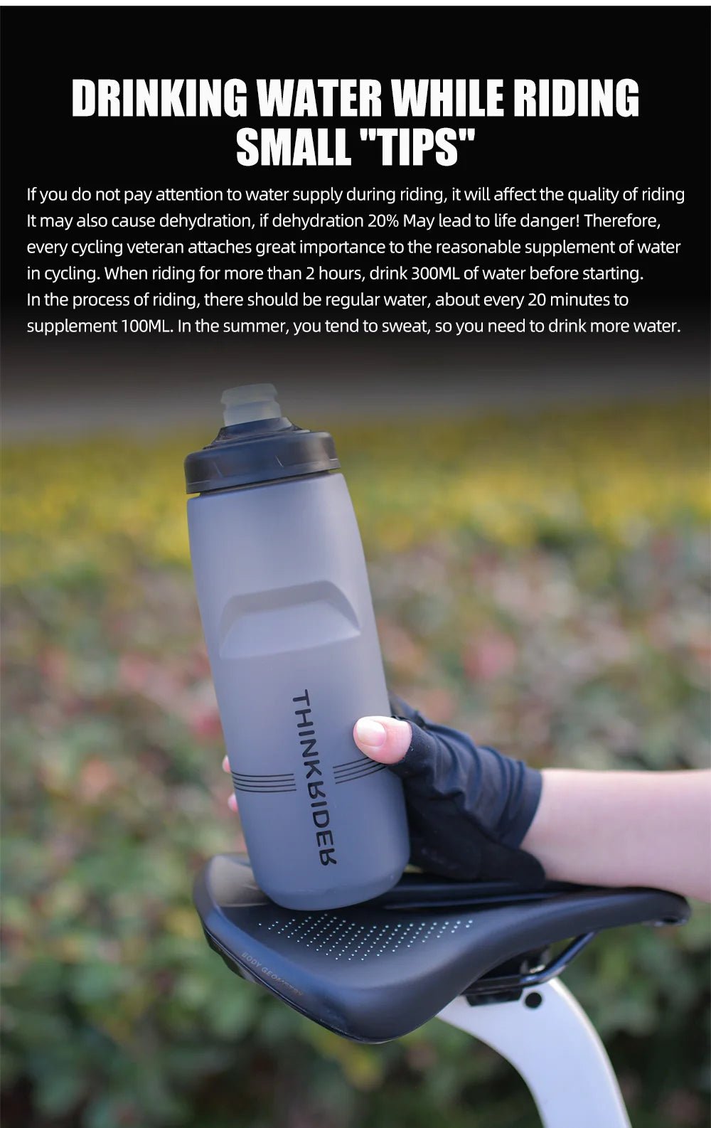 Bicycle Water Bottle – 620ml or 750ml Leak - Proof Sports Bottle - Onlytenbucks.com