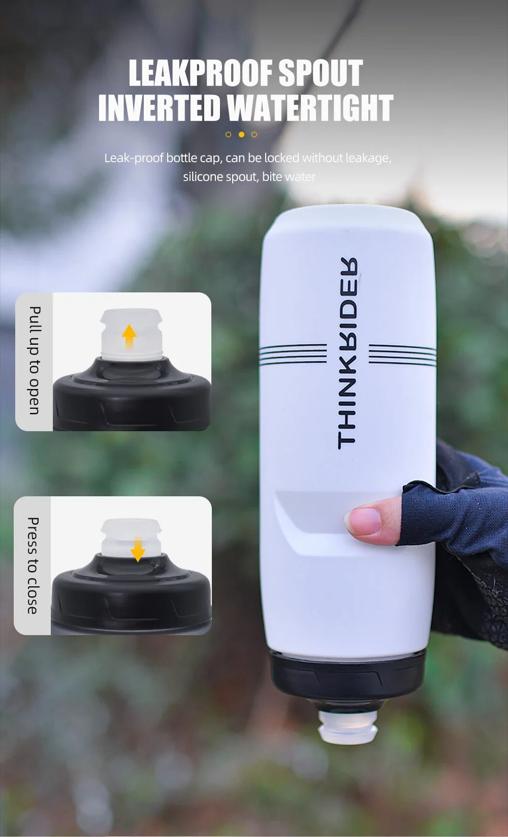 Bicycle Water Bottle – 620ml or 750ml Leak - Proof Sports Bottle - Onlytenbucks.com