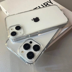 Transparent Acrylic Phone Case – Shockproof Protective Cover - Onlytenbucks.com