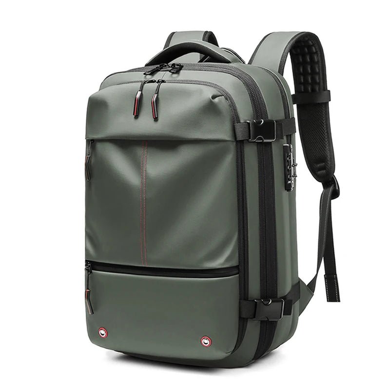 Travel Men’s 17 - inch Laptop Vacuum Compression Premium Backpack - Onlytenbucks.com