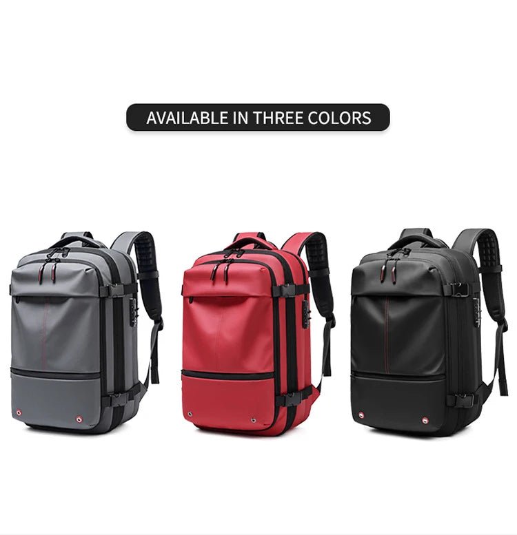 Travel Men’s 17 - inch Laptop Vacuum Compression Premium Backpack - Onlytenbucks.com