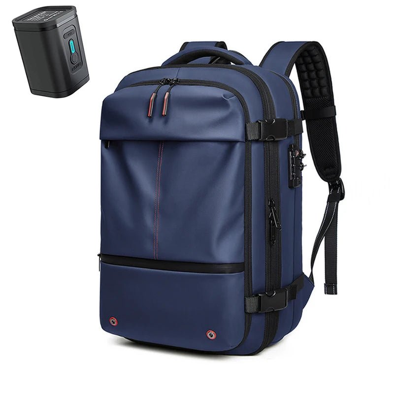 Travel Men’s 17 - inch Laptop Vacuum Compression Premium Backpack - Onlytenbucks.com
