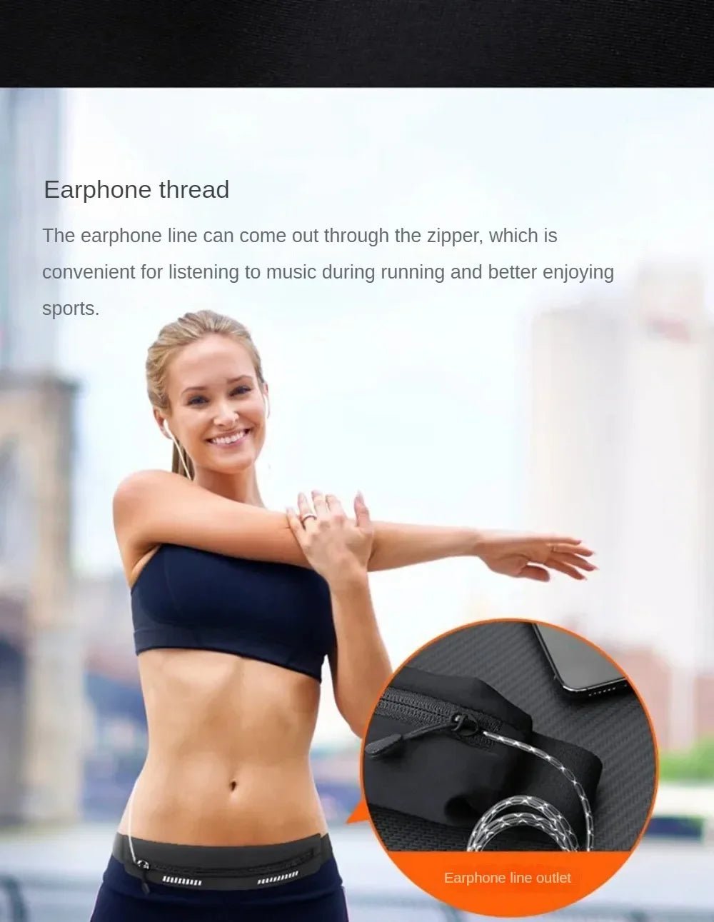 Lycra Ice Silk Running Waist Bag – Lightweight Sports Belt - Onlytenbucks.com