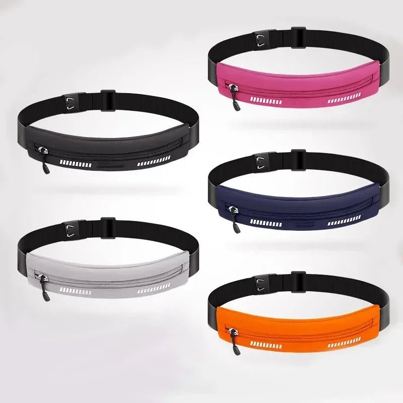 Lycra Ice Silk Running Waist Bag – Lightweight Sports Belt - Onlytenbucks.com