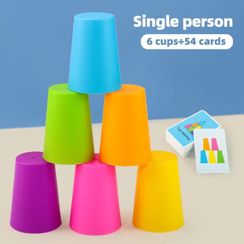 Two - Player Cup Stacking Game – Interactive Speed Challenge - Onlytenbucks.com