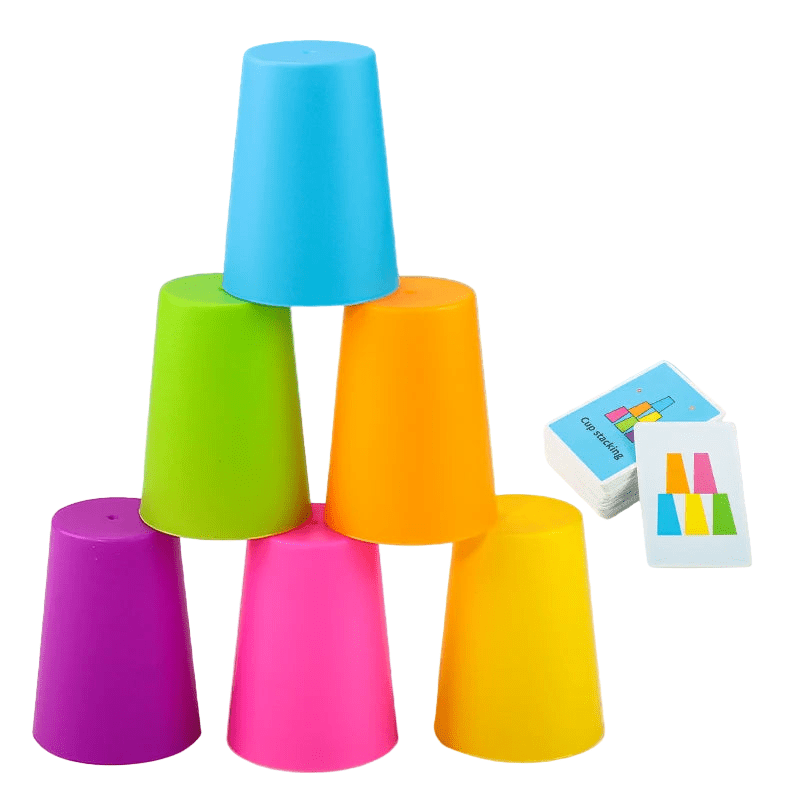 Two - Player Cup Stacking Game – Interactive Speed Challenge - Onlytenbucks.com