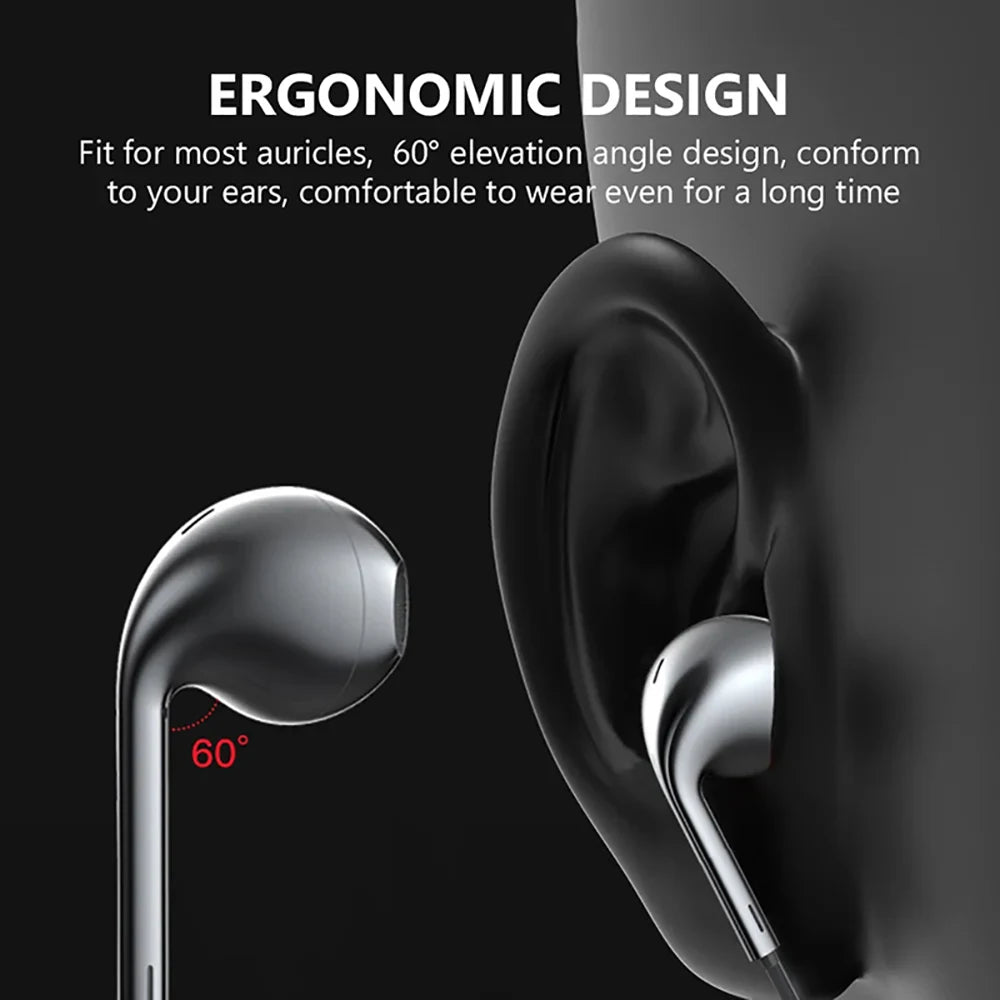 Type - C & 3.5mm Wired In - Ear Headphones - Onlytenbucks.com