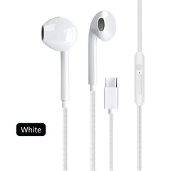 Type - C & 3.5mm Wired In - Ear Headphones - Onlytenbucks.com