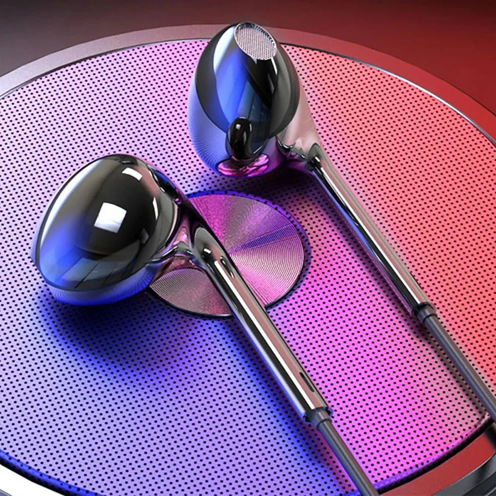 Type - C & 3.5mm Wired In - Ear Headphones - Onlytenbucks.com