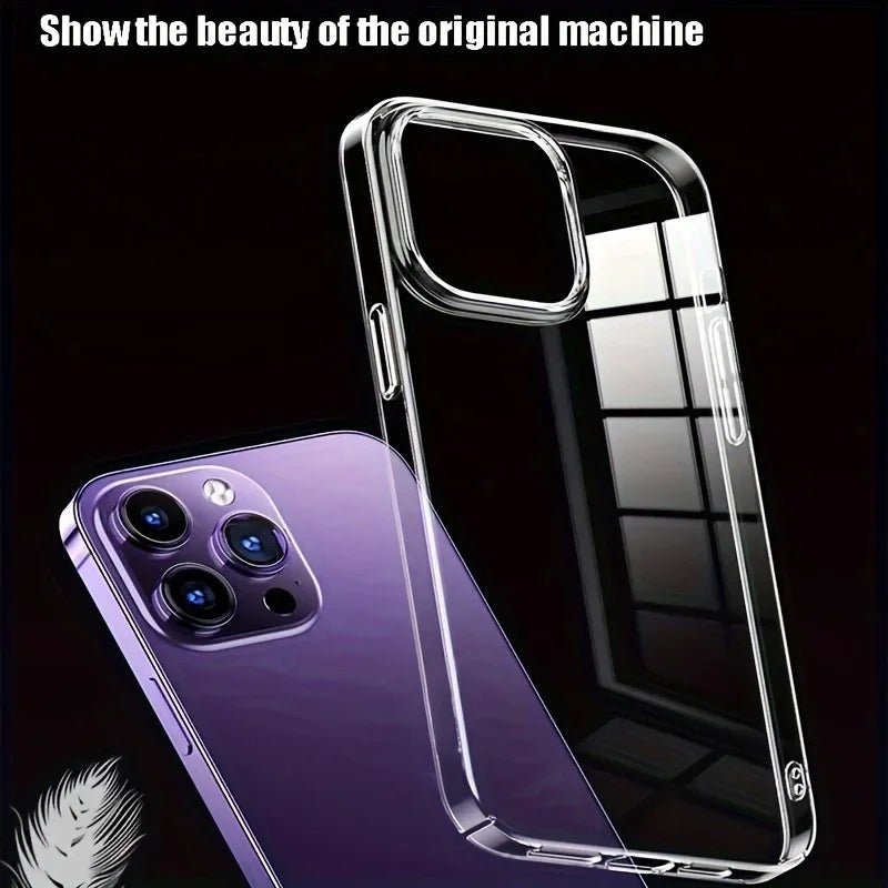 Ultra - Thin Clear Acrylic Phone Case - Onlytenbucks.com