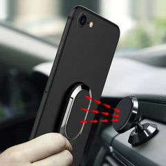 Universal Metal Mobile Phone Socket Holder Finger Ring Support Car Bracket Stand - Onlytenbucks.com