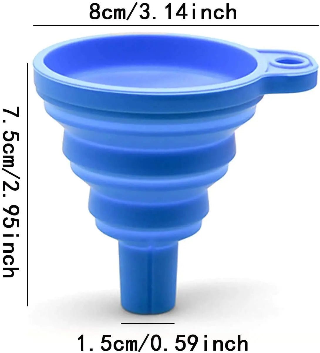 Universal Silicone Foldable Funnel - Onlytenbucks.com