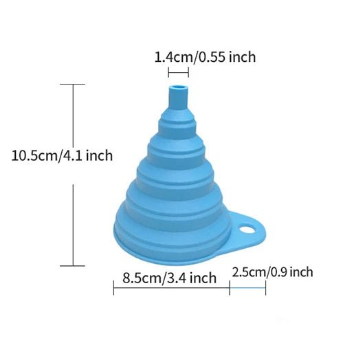 Universal Silicone Foldable Funnel - Onlytenbucks.com