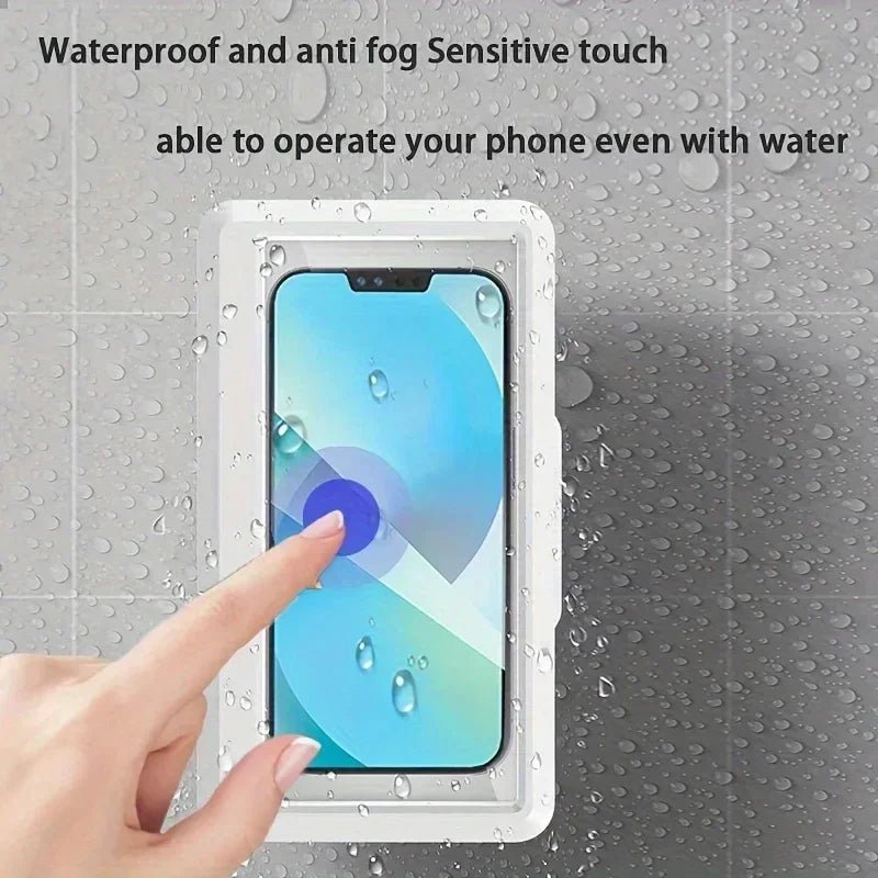Universal Waterproof Shower Phone Holder – Anti - Fog Wall Mount Case - Onlytenbucks.com