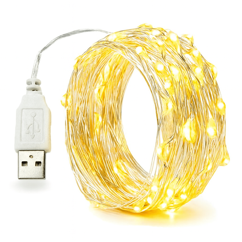 USB LED String Lights – Waterproof Copper - Onlytenbucks.com