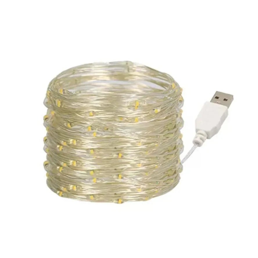 USB LED String Lights – Waterproof Copper - Onlytenbucks.com