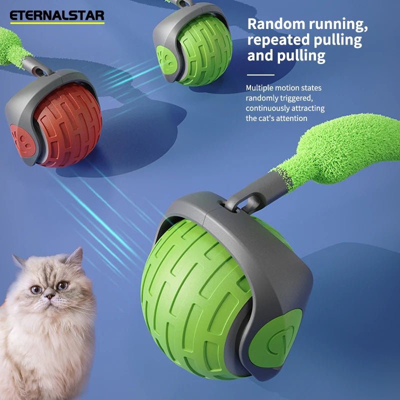 USB Rechargeable Interactive Electric Cat Toy Ball - Onlytenbucks.com