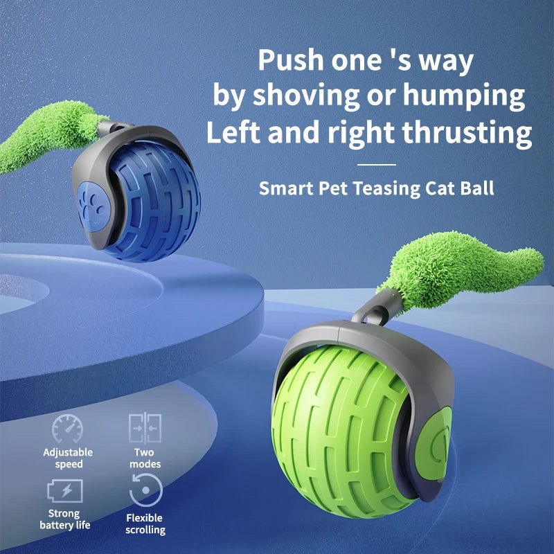 USB Rechargeable Interactive Electric Cat Toy Ball - Onlytenbucks.com