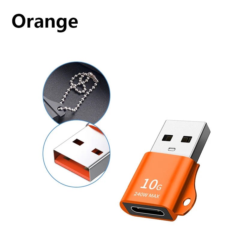 USB to Type - C Adapter – USB 3.0 / 2.0 Male to Type - C Female Converter - Onlytenbucks.com