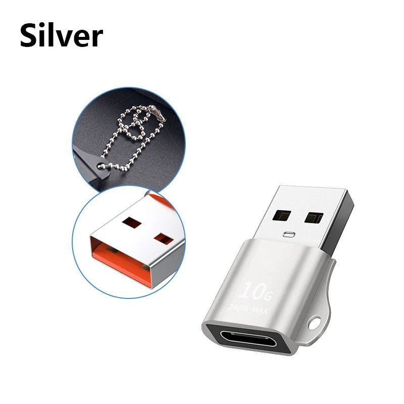 USB to Type - C Adapter – USB 3.0 / 2.0 Male to Type - C Female Converter - Onlytenbucks.com