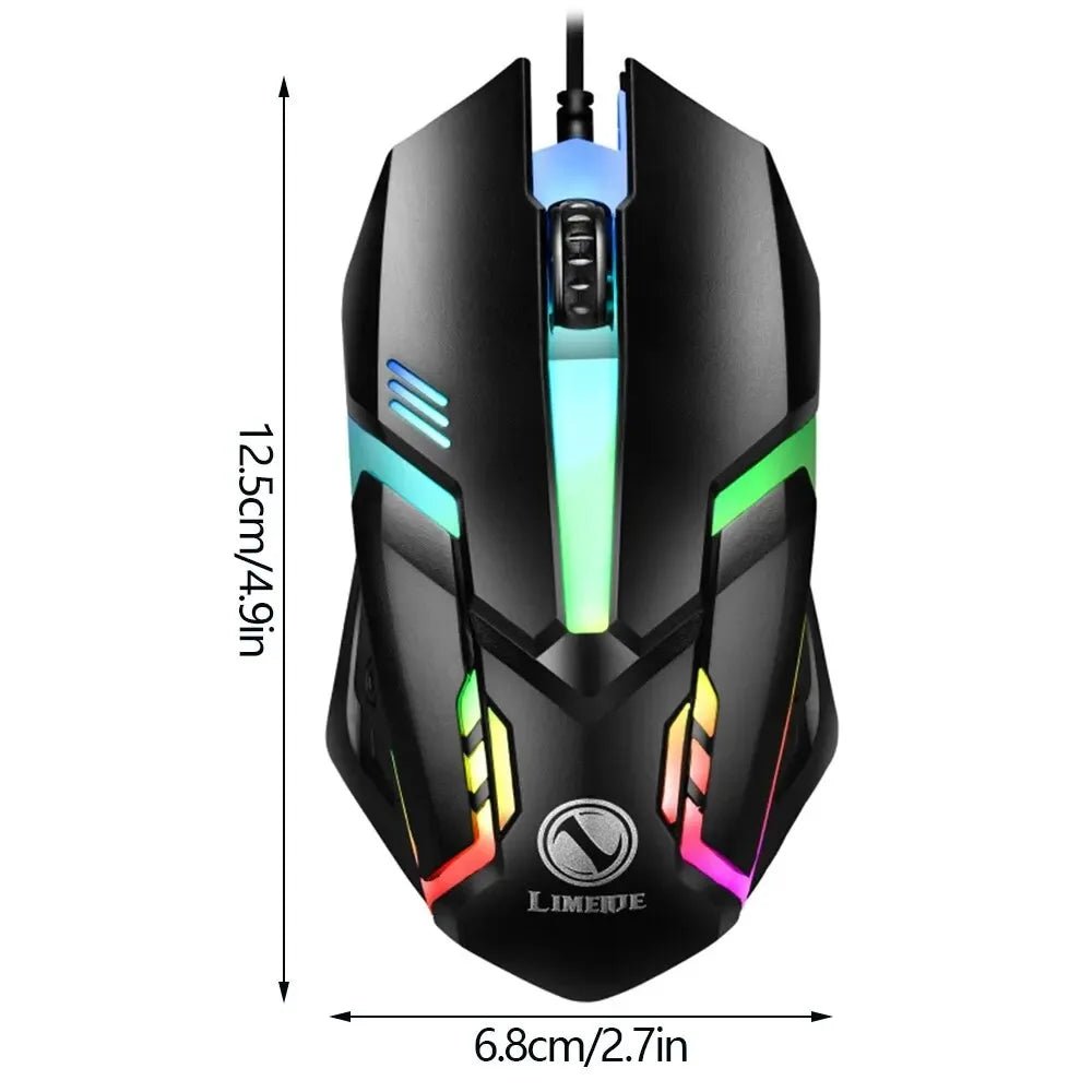 USB Wired RGB Gaming Mouse – Silent E - Sports - Onlytenbucks.com