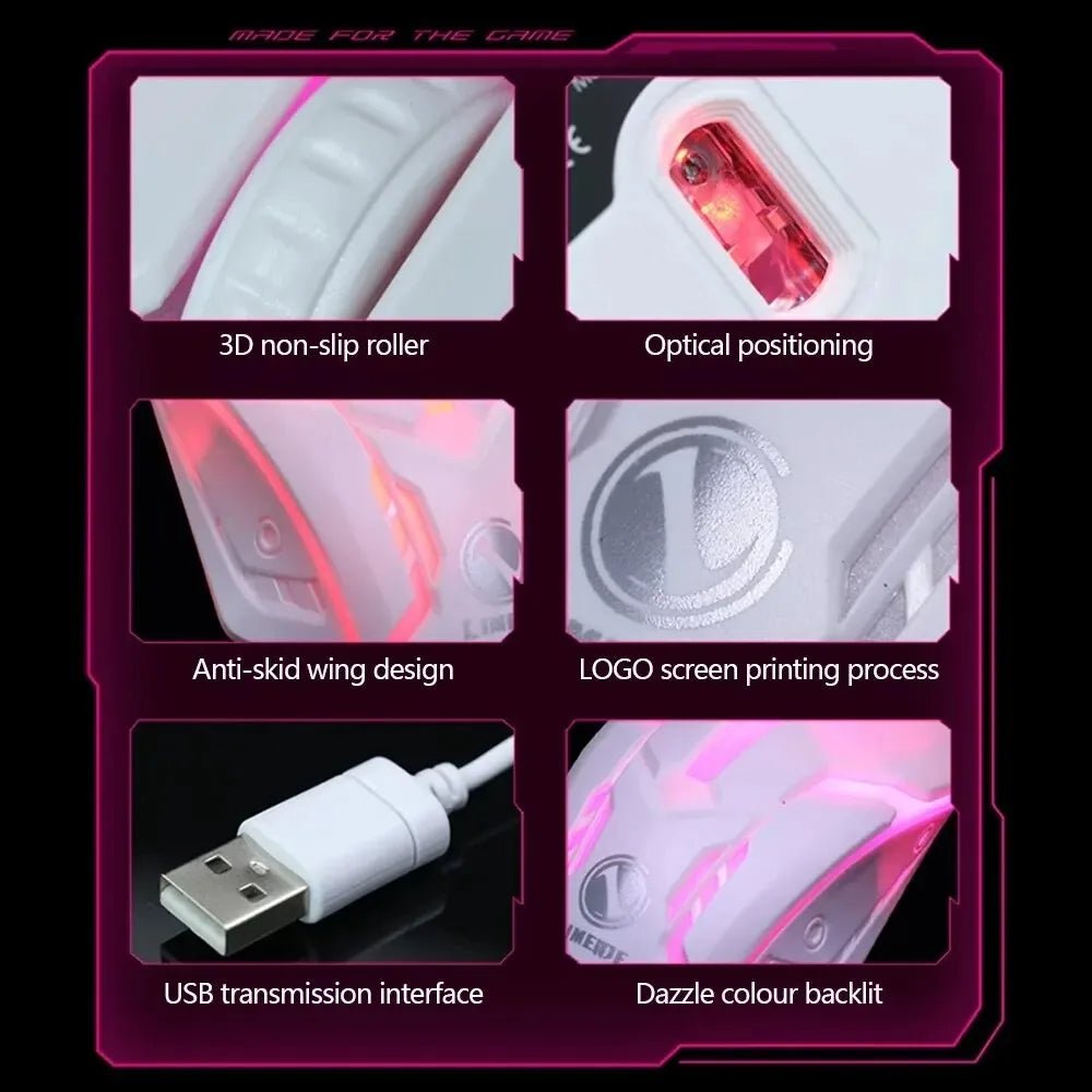 USB Wired RGB Gaming Mouse – Silent E - Sports - Onlytenbucks.com