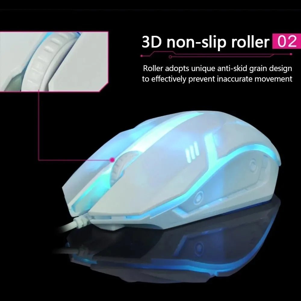 USB Wired RGB Gaming Mouse – Silent E - Sports - Onlytenbucks.com