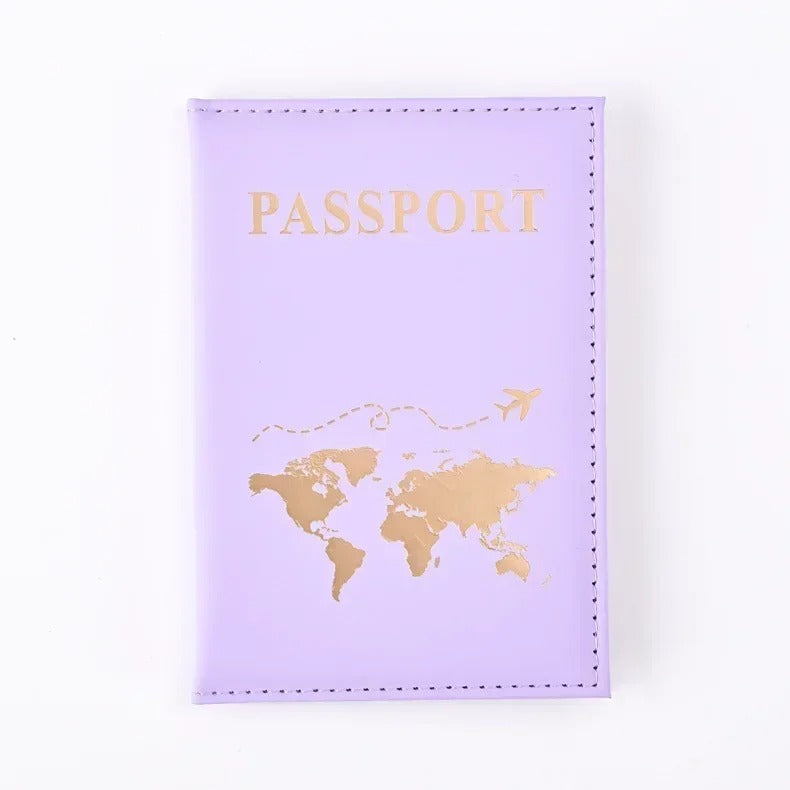 RFID Vintage PU Leather Passport Holder – Multi-Function Travel Wallet - Onlytenbucks.com