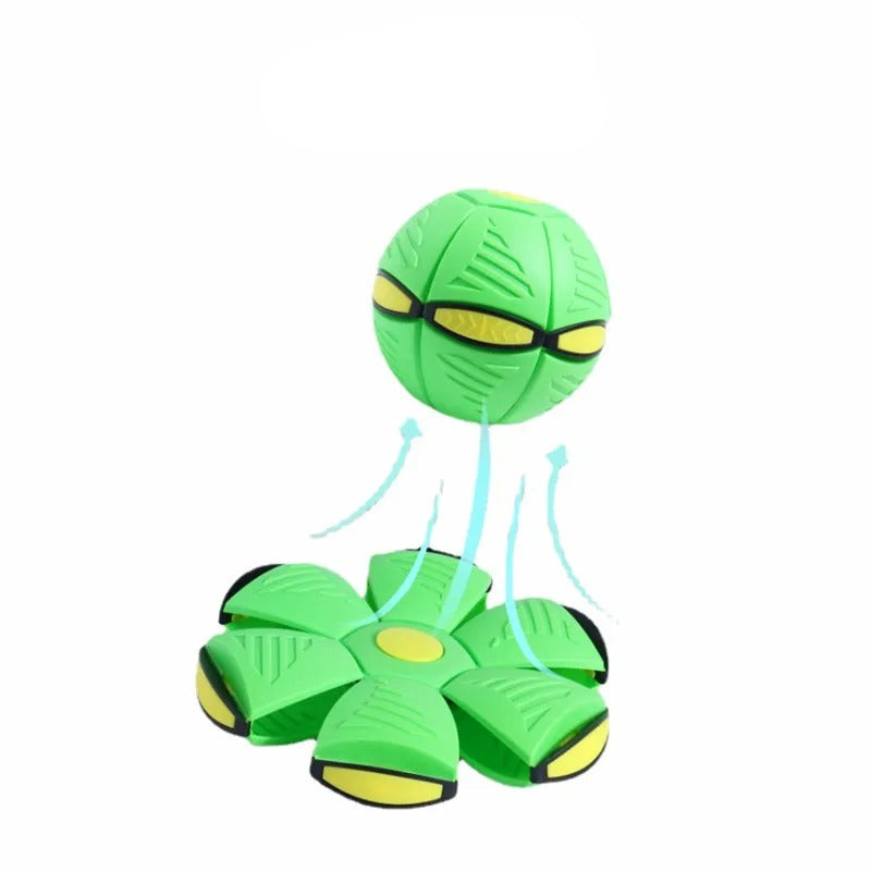 Flying Saucer Bounce Ball Pet Toy for Dogs