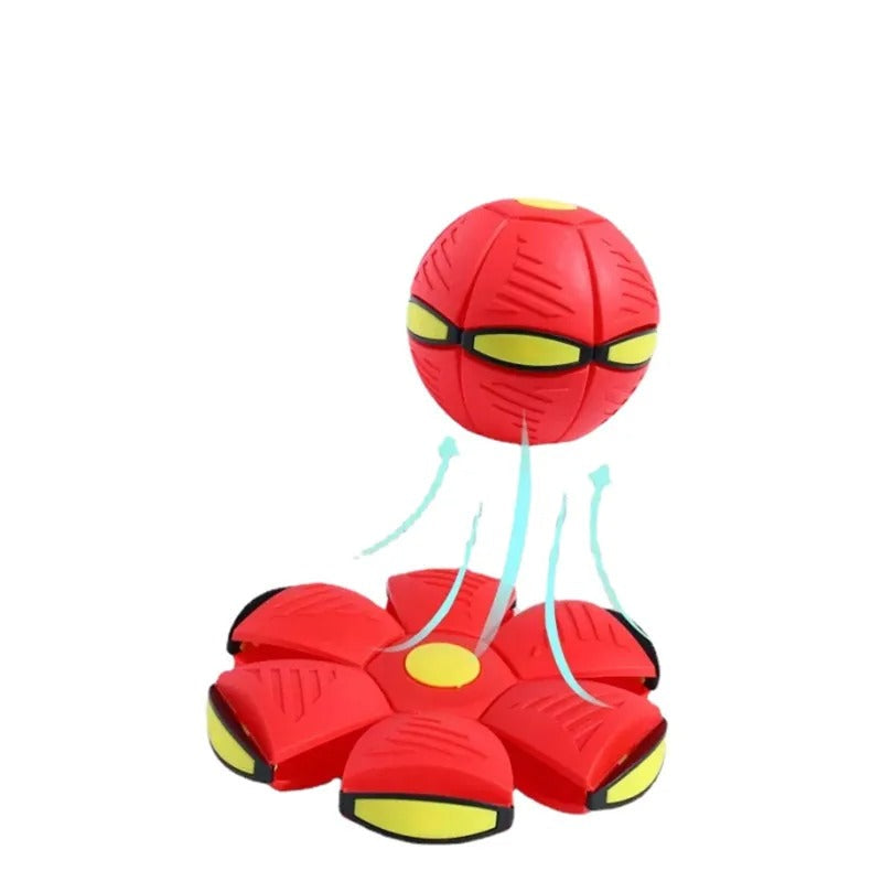 Flying Saucer Bounce Ball Pet Toy for Dogs