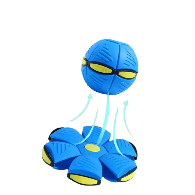Flying Saucer Bounce Ball Pet Toy for Dogs