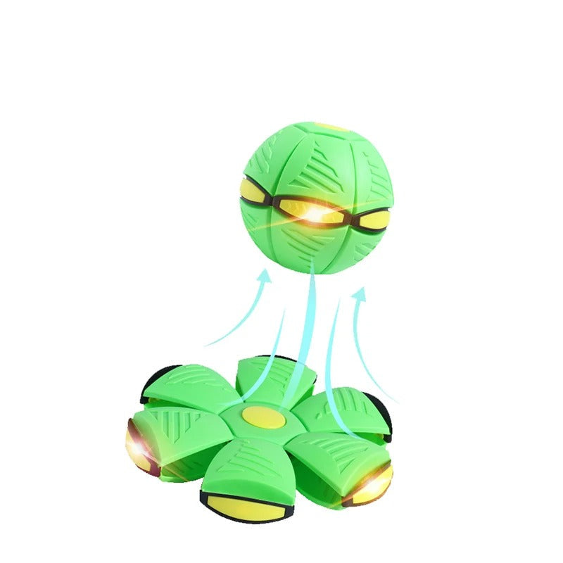Flying Saucer Bounce Ball Pet Toy for Dogs