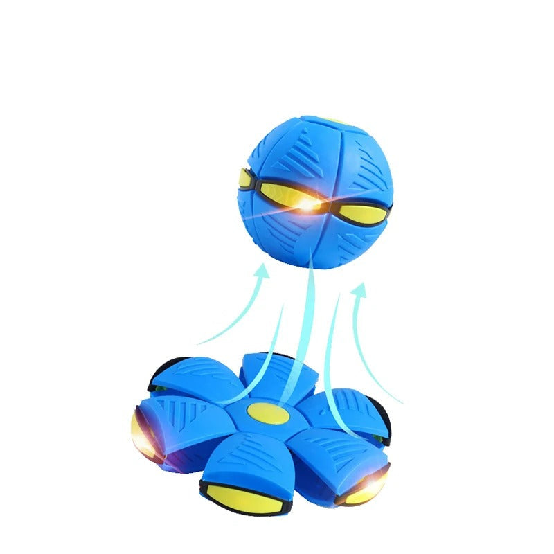 Flying Saucer Bounce Ball Pet Toy for Dogs