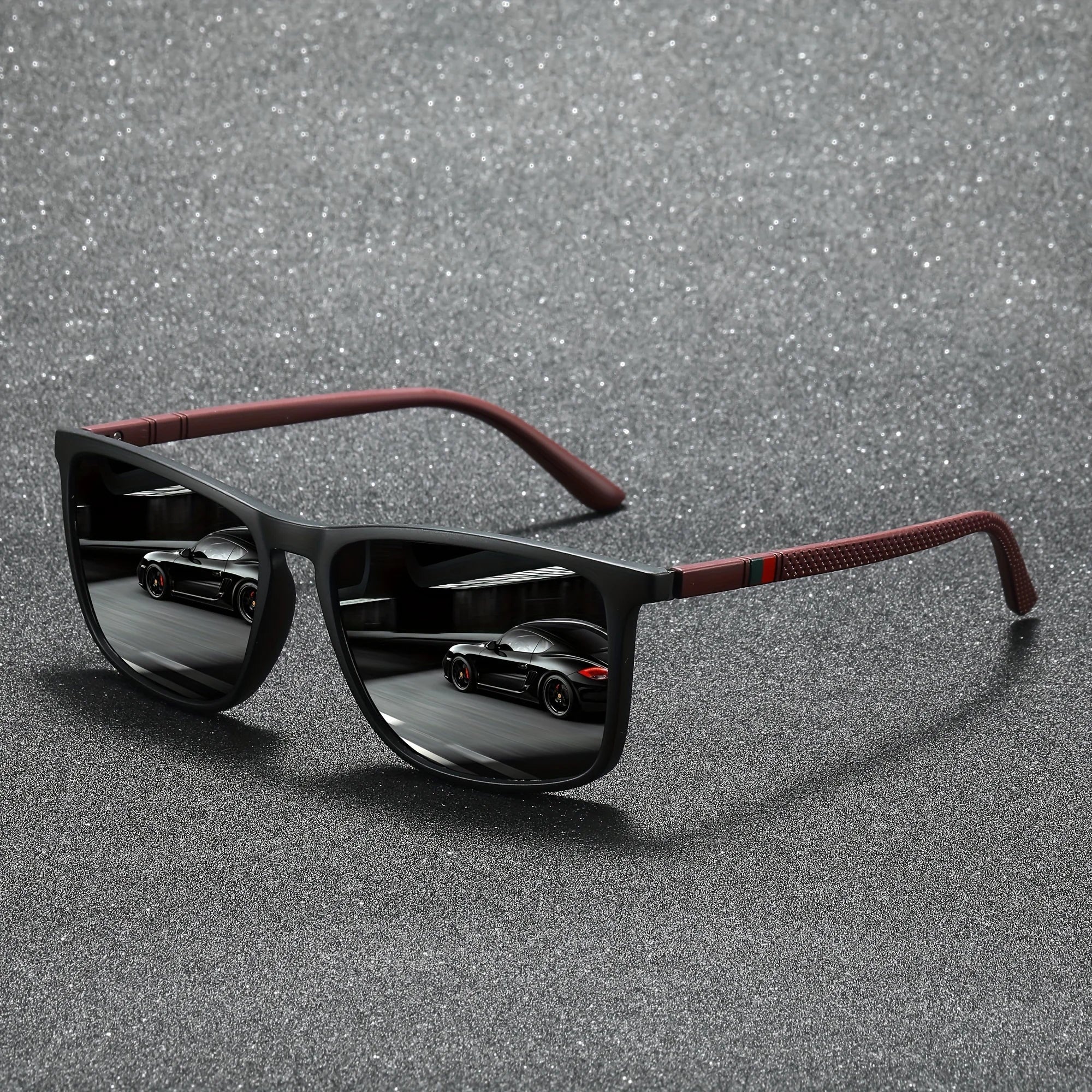 Square Polarized Sunglasses – UV400 Anti - Glare Mirror Shades - Onlytenbucks.com