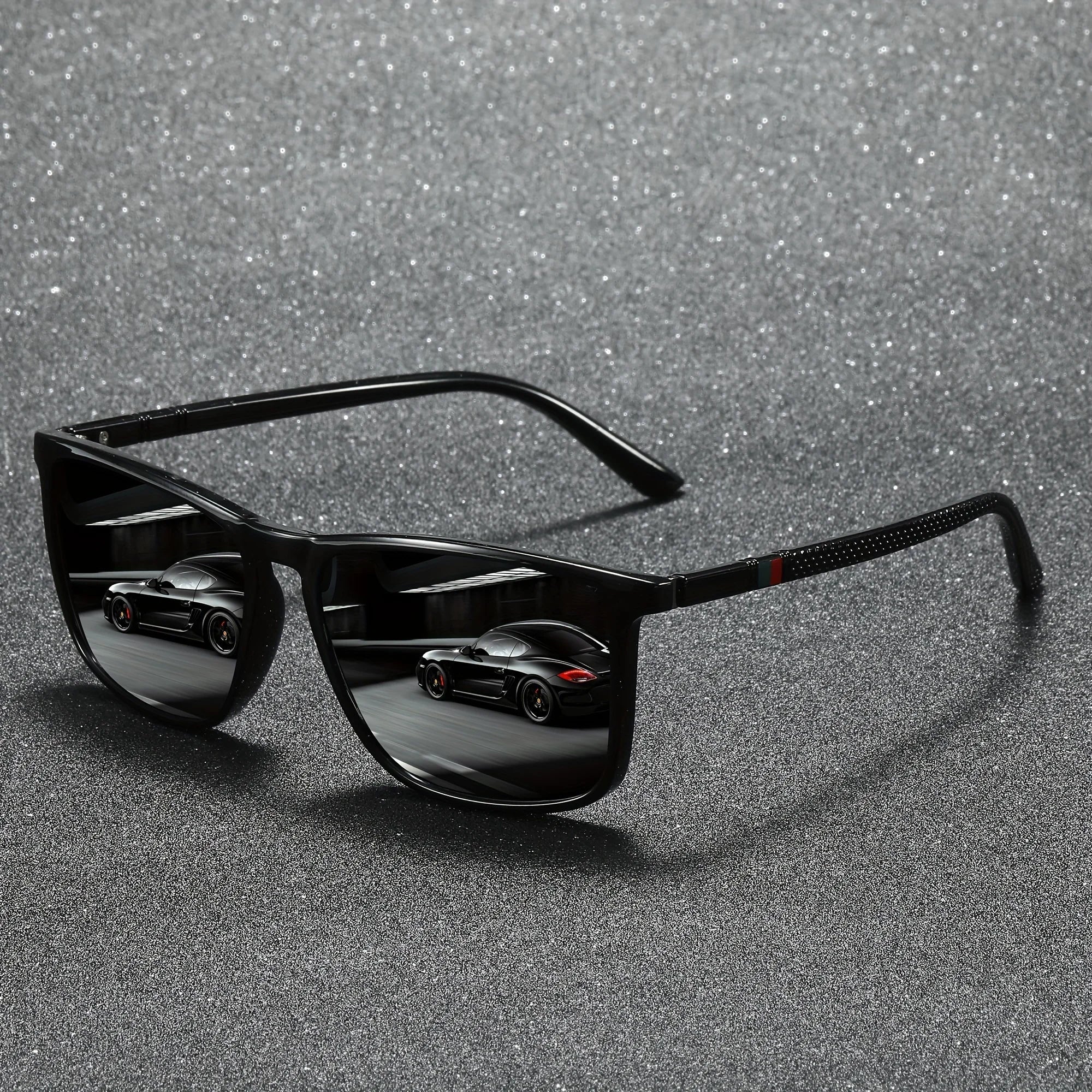 Square Polarized Sunglasses – UV400 Anti - Glare Mirror Shades - Onlytenbucks.com