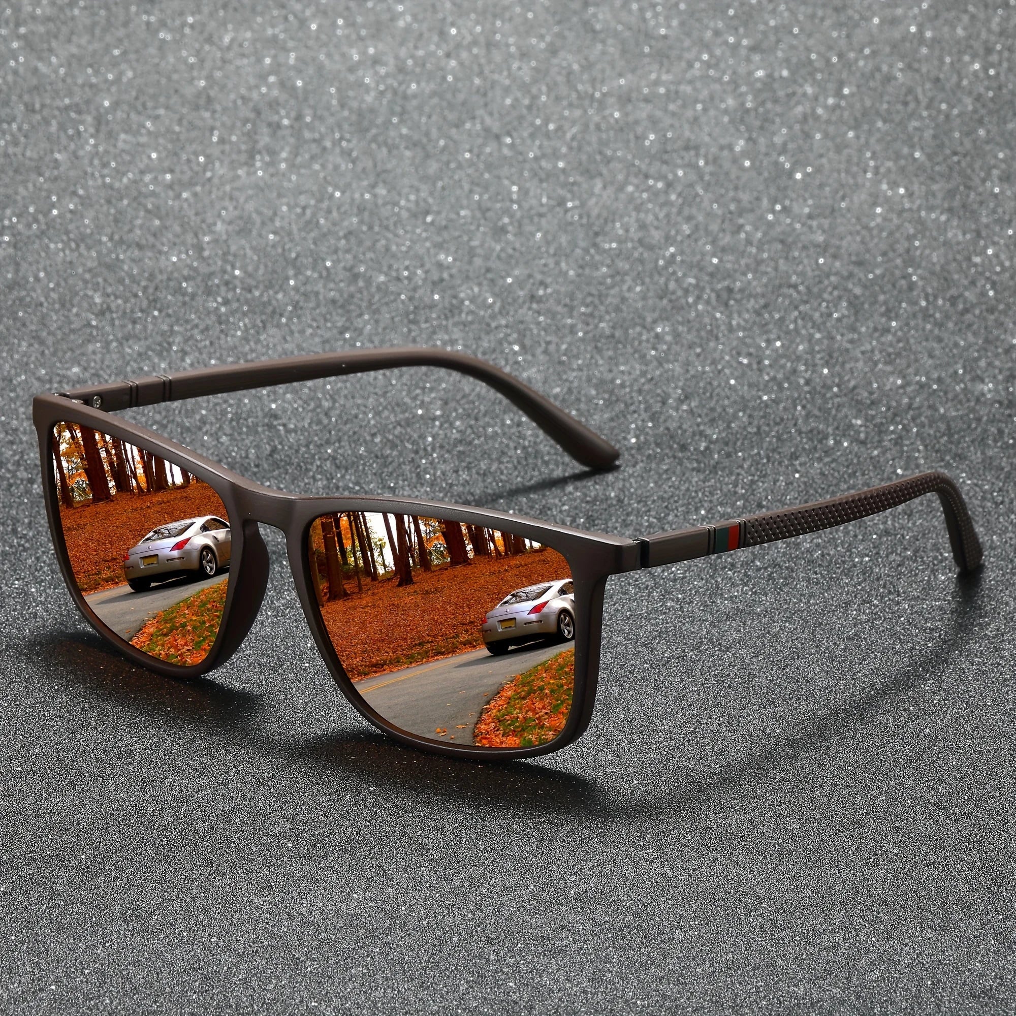 Square Polarized Sunglasses – UV400 Anti - Glare Mirror Shades - Onlytenbucks.com