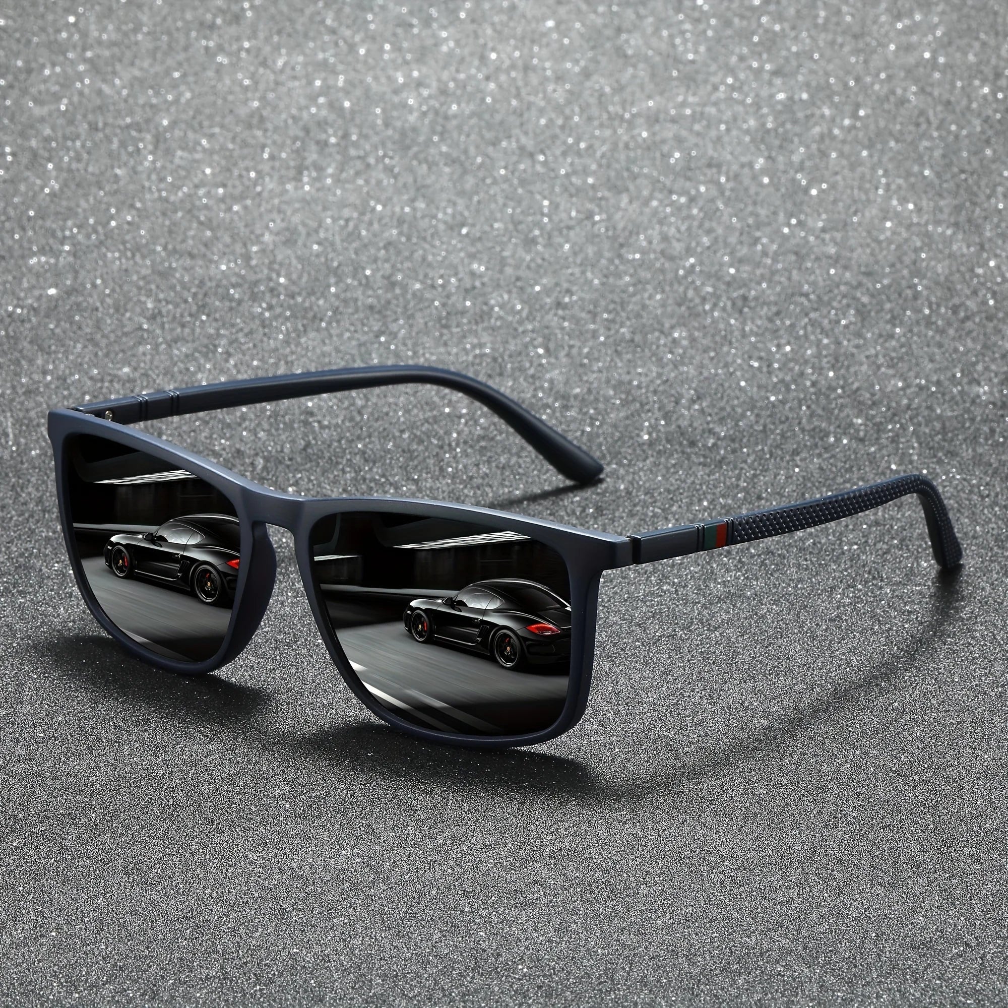 Square Polarized Sunglasses – UV400 Anti - Glare Mirror Shades - Onlytenbucks.com