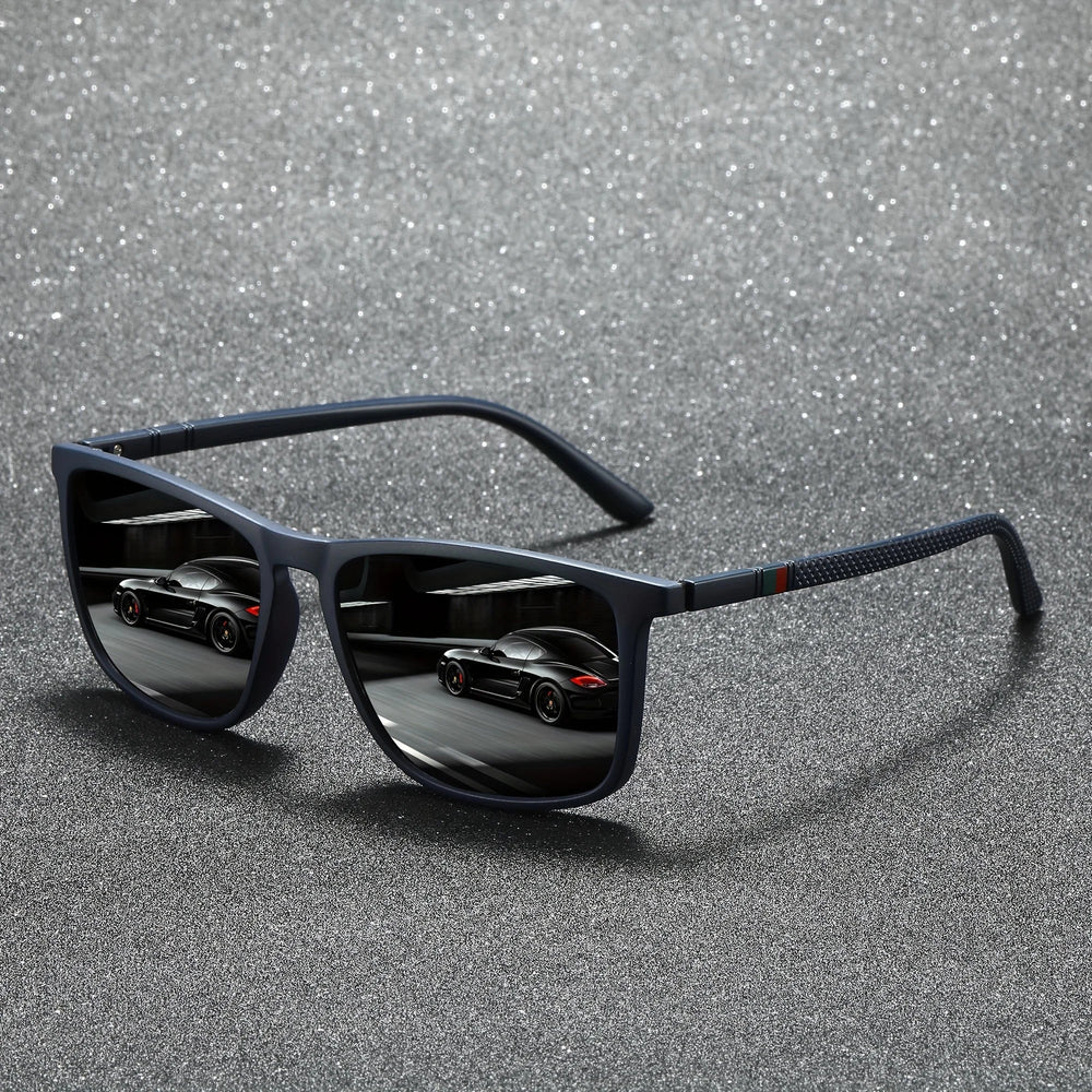 Square Polarized Sunglasses – UV400 Anti - Glare Mirror Shades - Onlytenbucks.com
