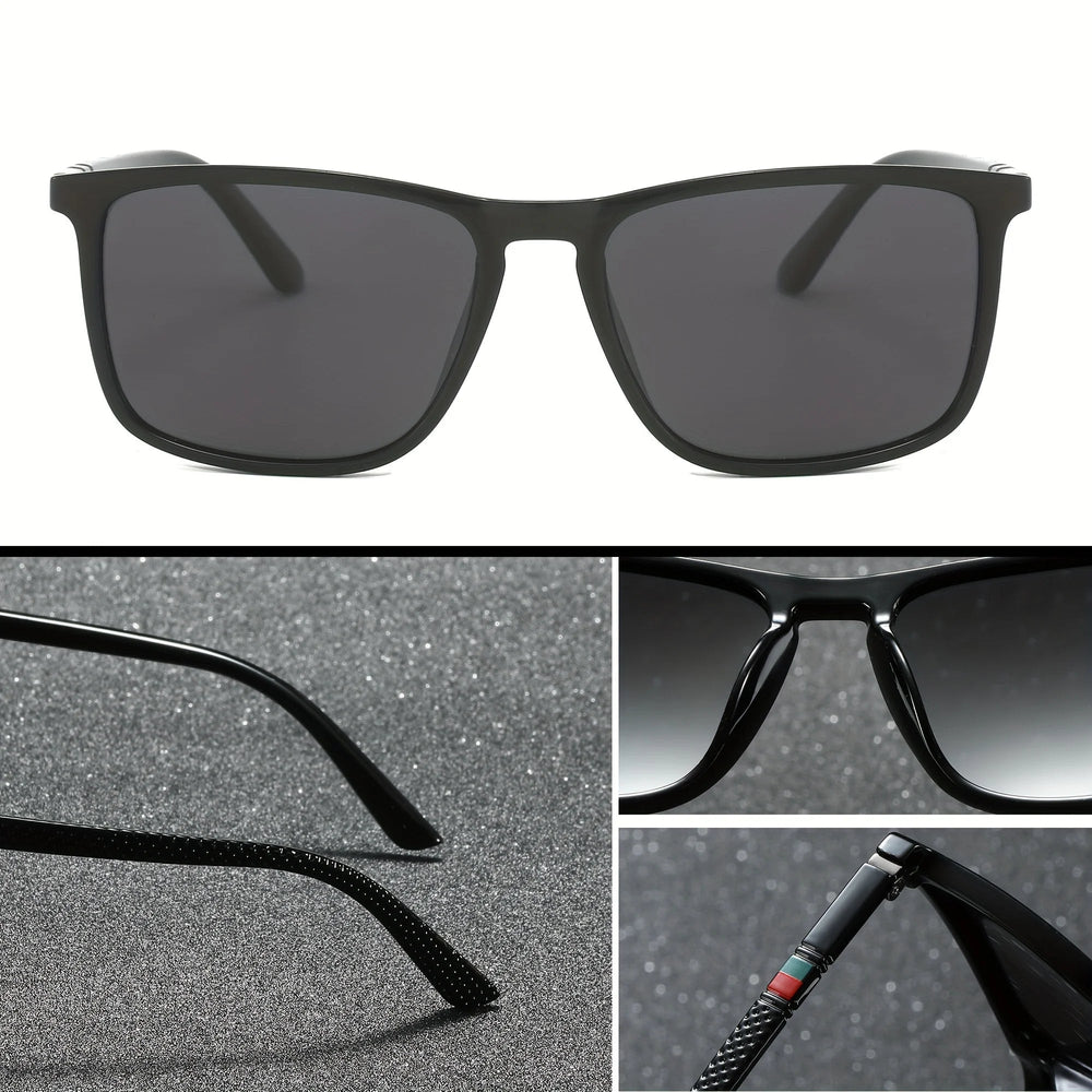 Square Polarized Sunglasses – UV400 Anti - Glare Mirror Shades - Onlytenbucks.com